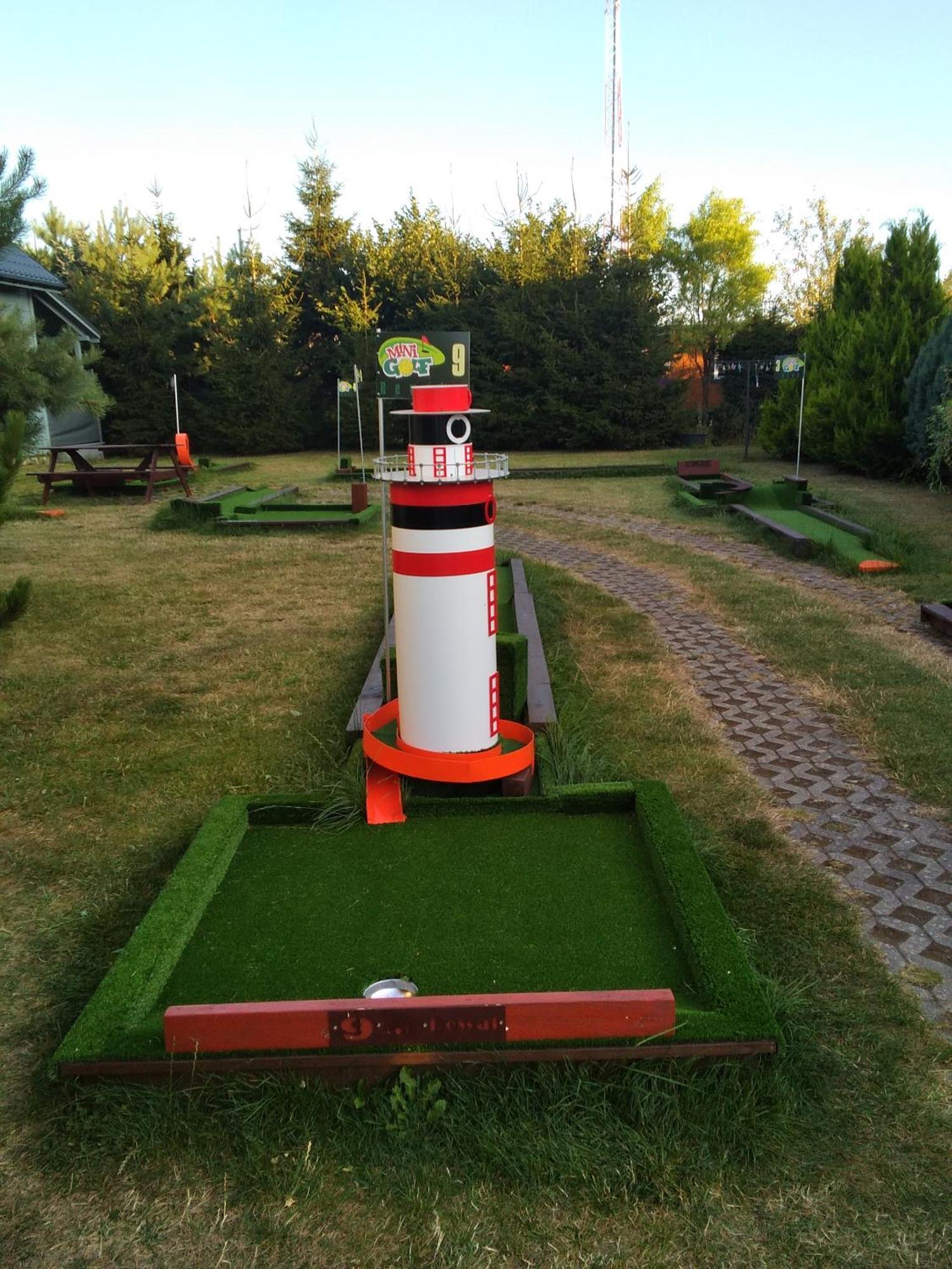 Villa Honoratka Z Prywatnym Polem Do Gry W Mini Golf Rewal Exterior photo